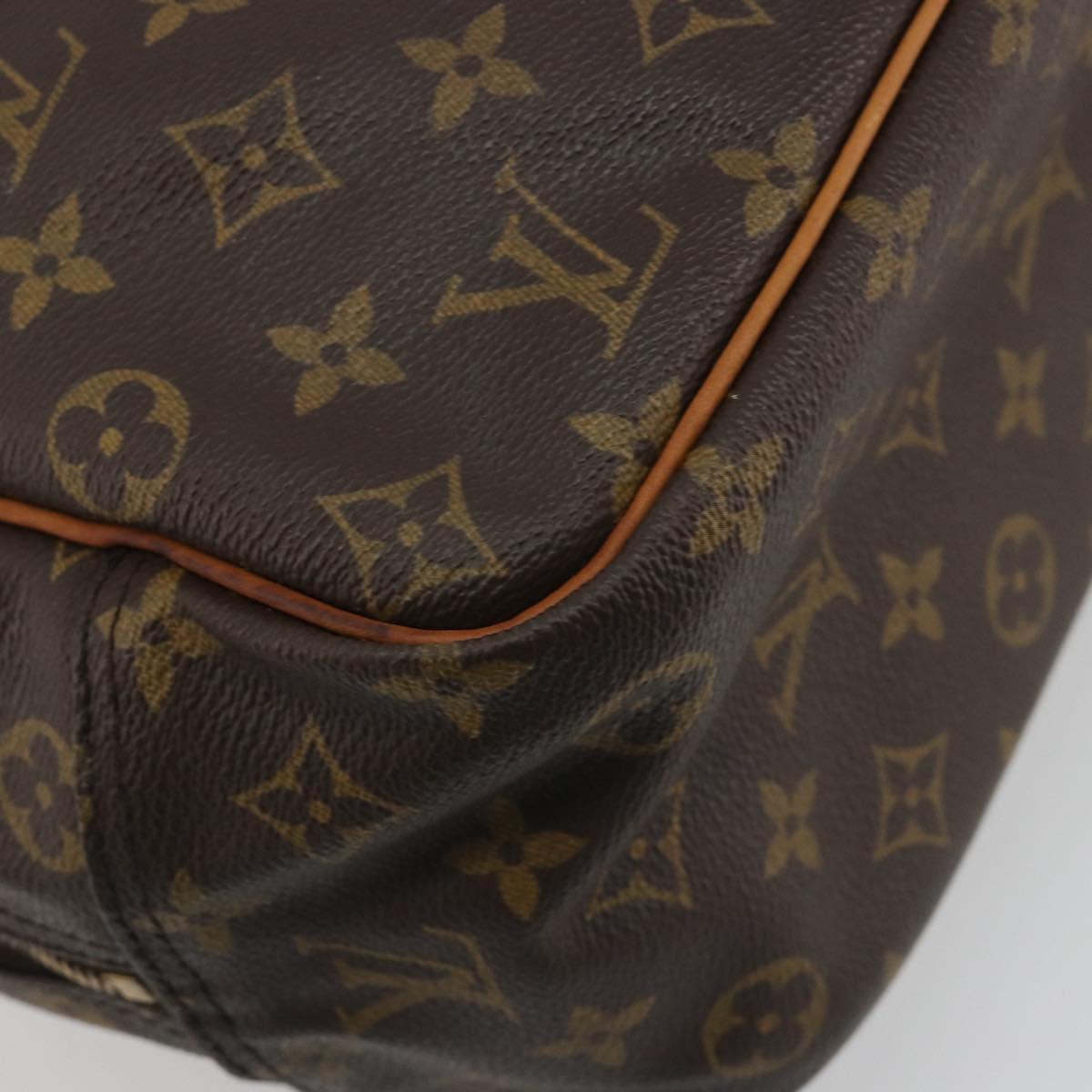 LOUIS VUITTON Monogram Deauville Hand Bag M47270 LV Auth BA14861