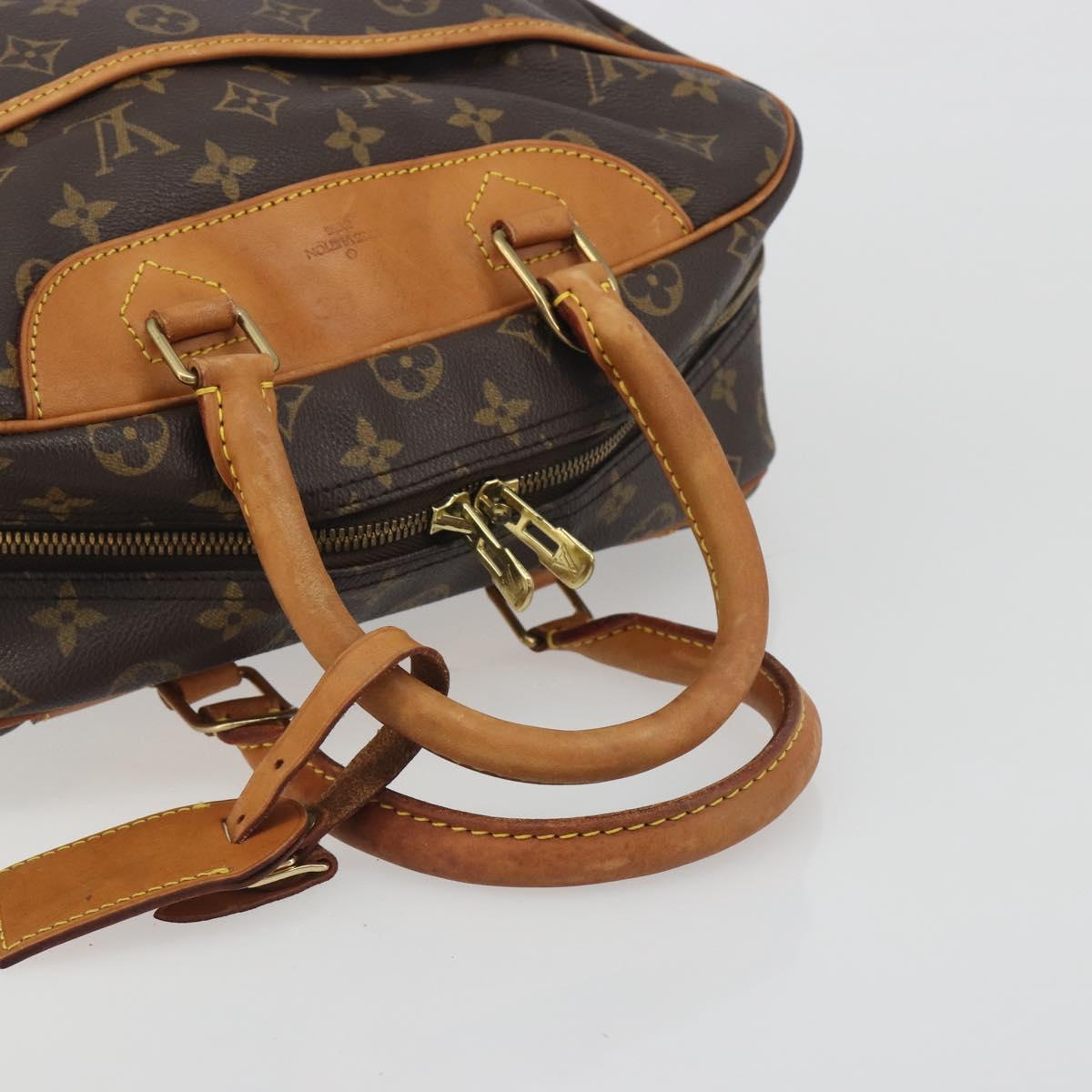 LOUIS VUITTON Monogram Deauville Hand Bag M47270 LV Auth BA14861