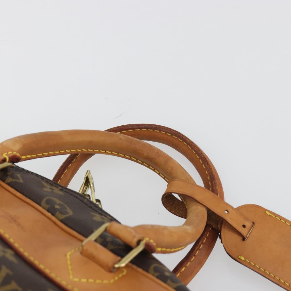 LOUIS VUITTON Monogram Deauville Hand Bag M47270 LV Auth BA14861
