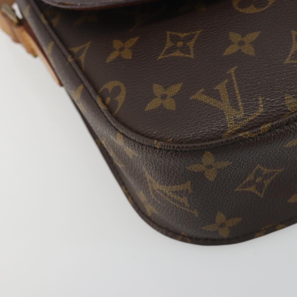 LOUIS VUITTON Monogram Saint Cloud GM Shoulder Bag M51242 LV Auth BA14862