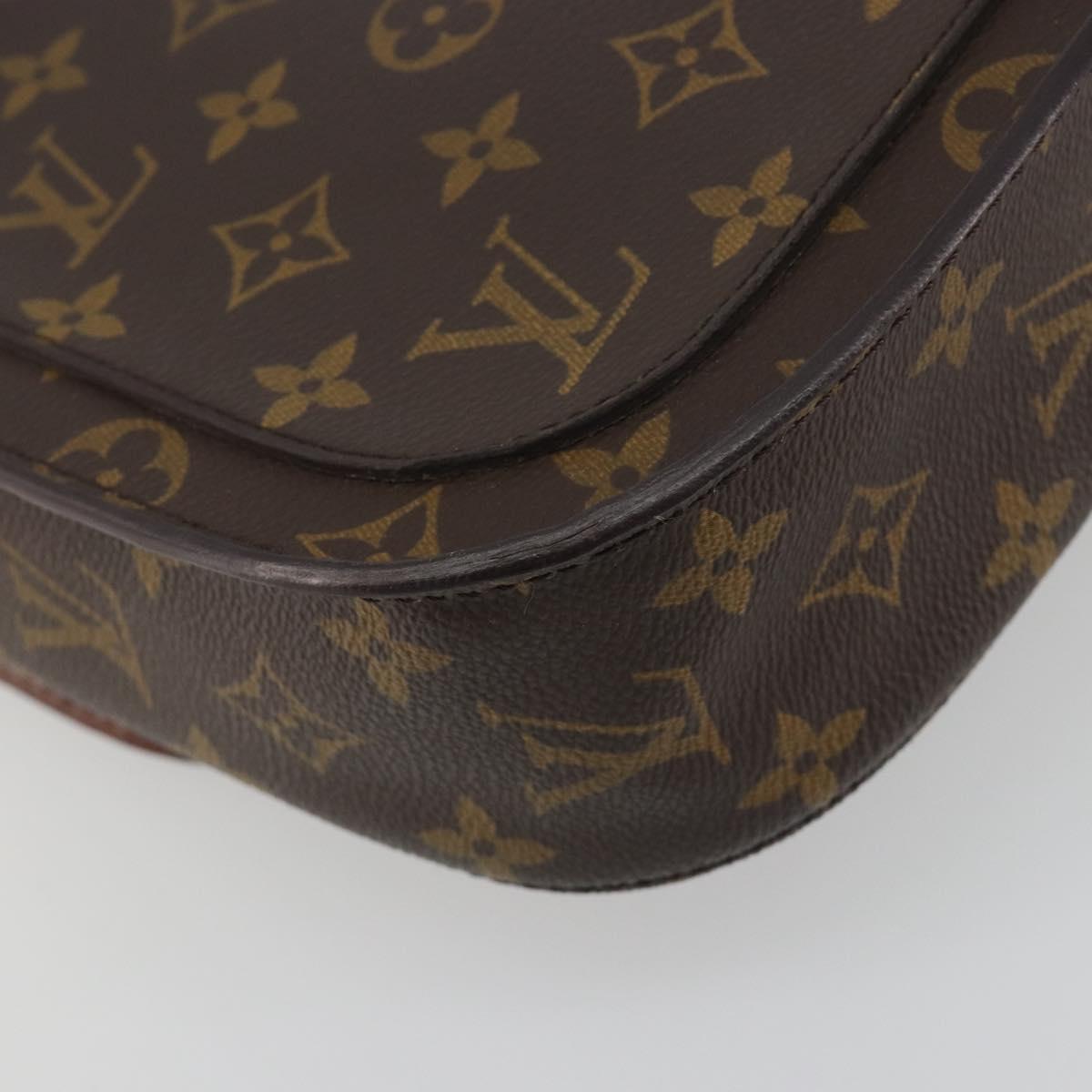 LOUIS VUITTON Monogram Saint Cloud GM Shoulder Bag M51242 LV Auth BA14862