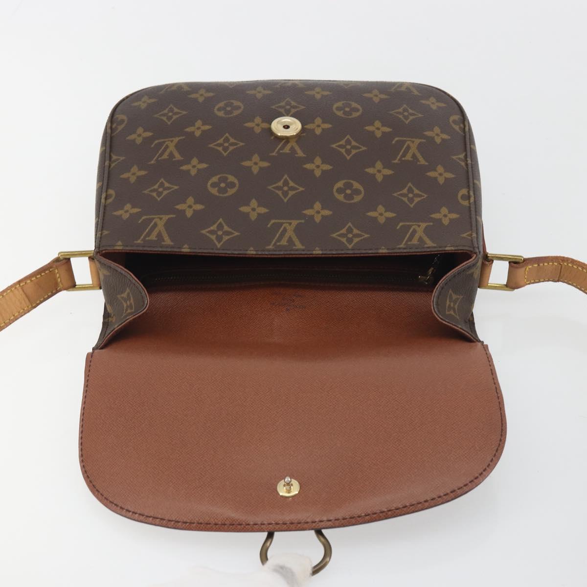 LOUIS VUITTON Monogram Saint Cloud GM Shoulder Bag M51242 LV Auth BA14862