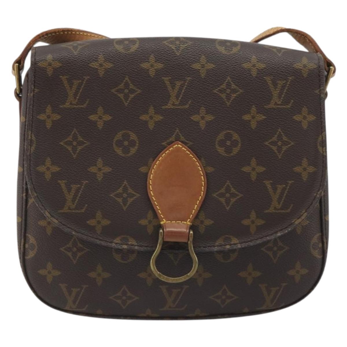 LOUIS VUITTON Monogram Saint Cloud GM Shoulder Bag M51242 LV Auth BA14862