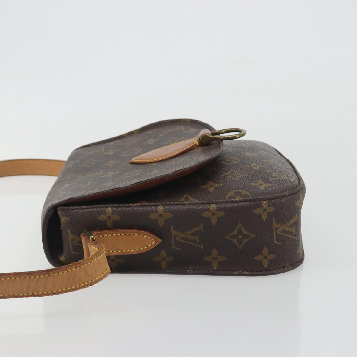 LOUIS VUITTON Monogram Saint Cloud GM Shoulder Bag M51242 LV Auth BA14862