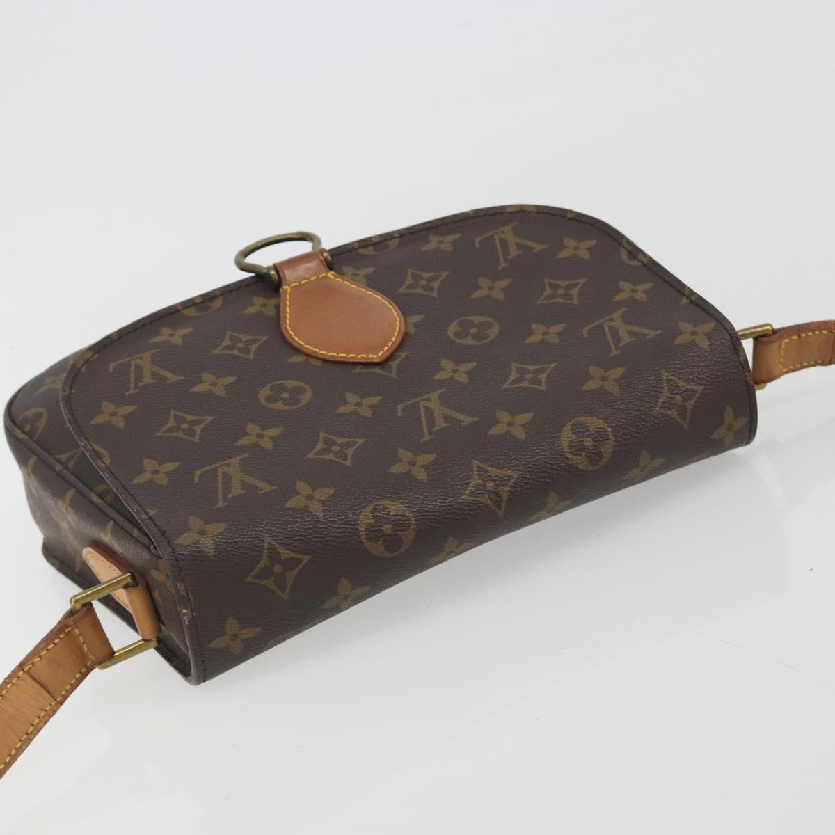 LOUIS VUITTON Monogram Saint Cloud GM Shoulder Bag M51242 LV Auth BA14862