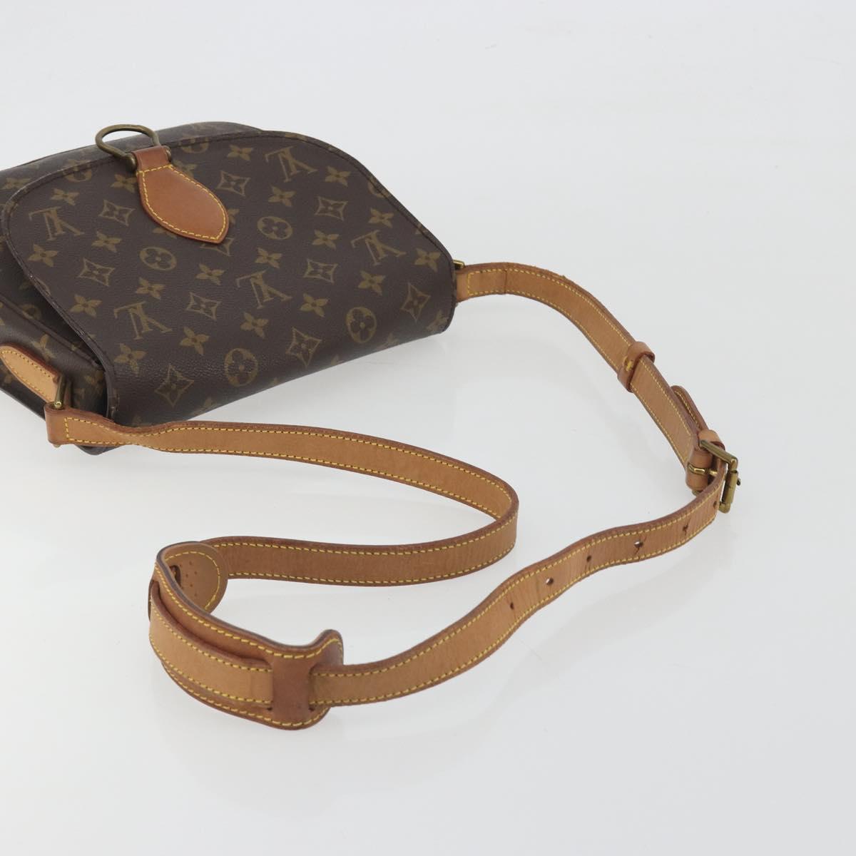 LOUIS VUITTON Monogram Saint Cloud GM Shoulder Bag M51242 LV Auth BA14862