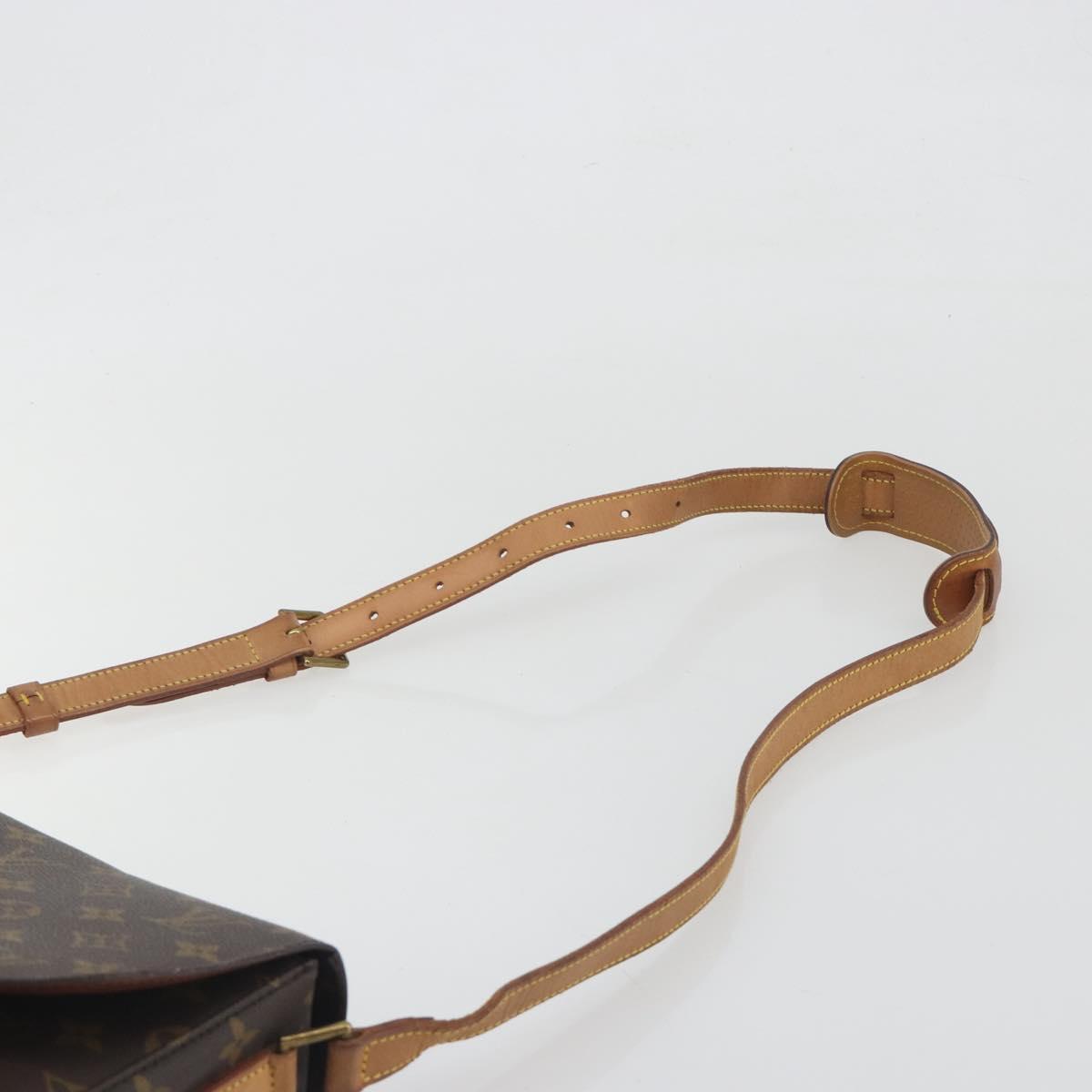 LOUIS VUITTON Monogram Saint Cloud GM Shoulder Bag M51242 LV Auth BA14862