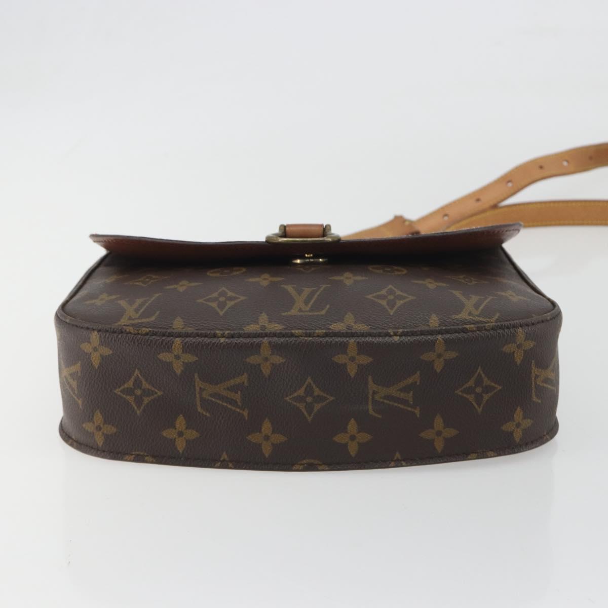 LOUIS VUITTON Monogram Saint Cloud GM Shoulder Bag M51242 LV Auth BA14862