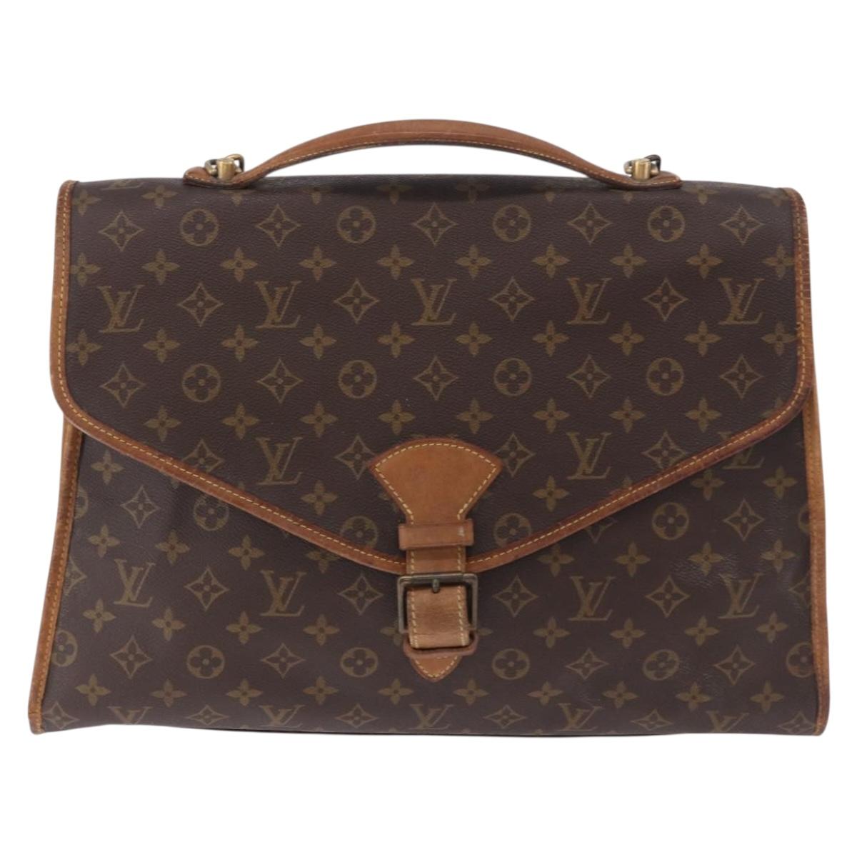LOUIS VUITTON Monogram Beverly Hand Bag 2way M51121 LV Auth BA14863