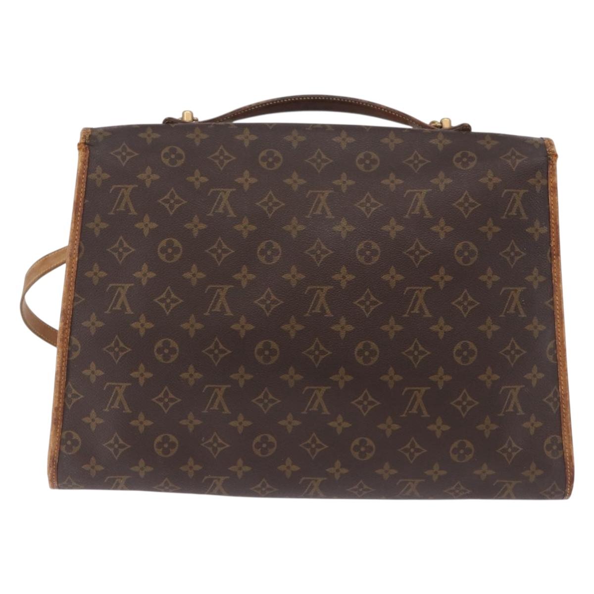 LOUIS VUITTON Monogram Beverly Hand Bag 2way M51121 LV Auth BA14863
