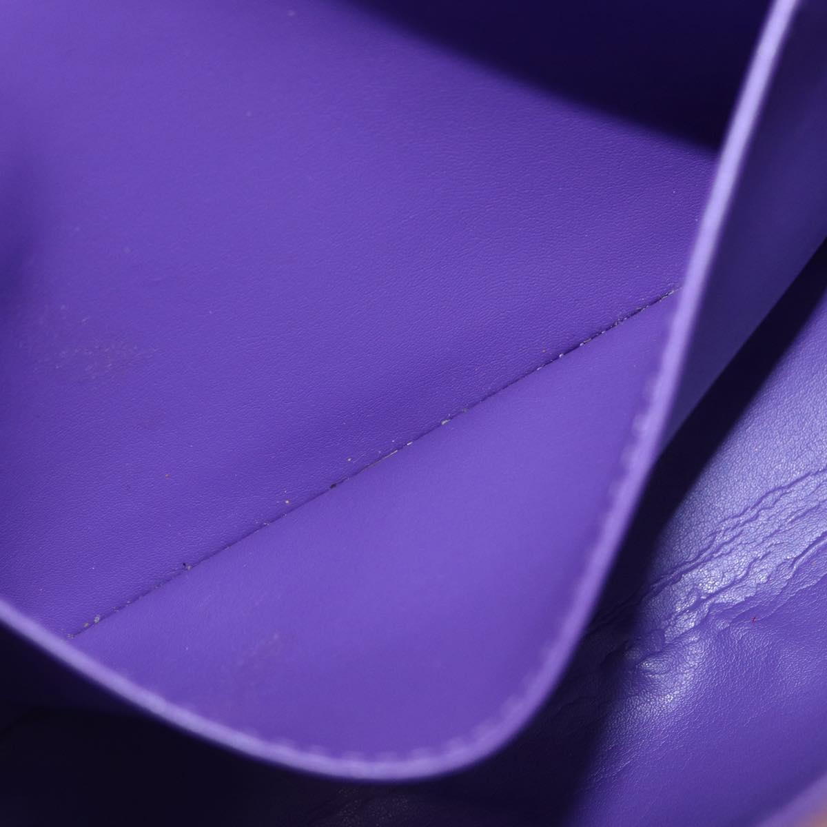 LOUIS VUITTON Monogram Vernis Thompson Street Bag Purple M91095 LV Auth BA14866