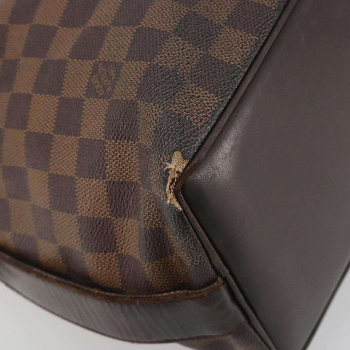 LOUIS VUITTON Damier Ebene Chelsea Tote Bag N51119 LV Auth BA14867