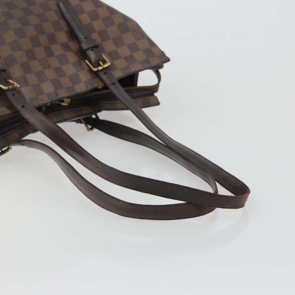 LOUIS VUITTON Damier Ebene Chelsea Tote Bag N51119 LV Auth BA14867