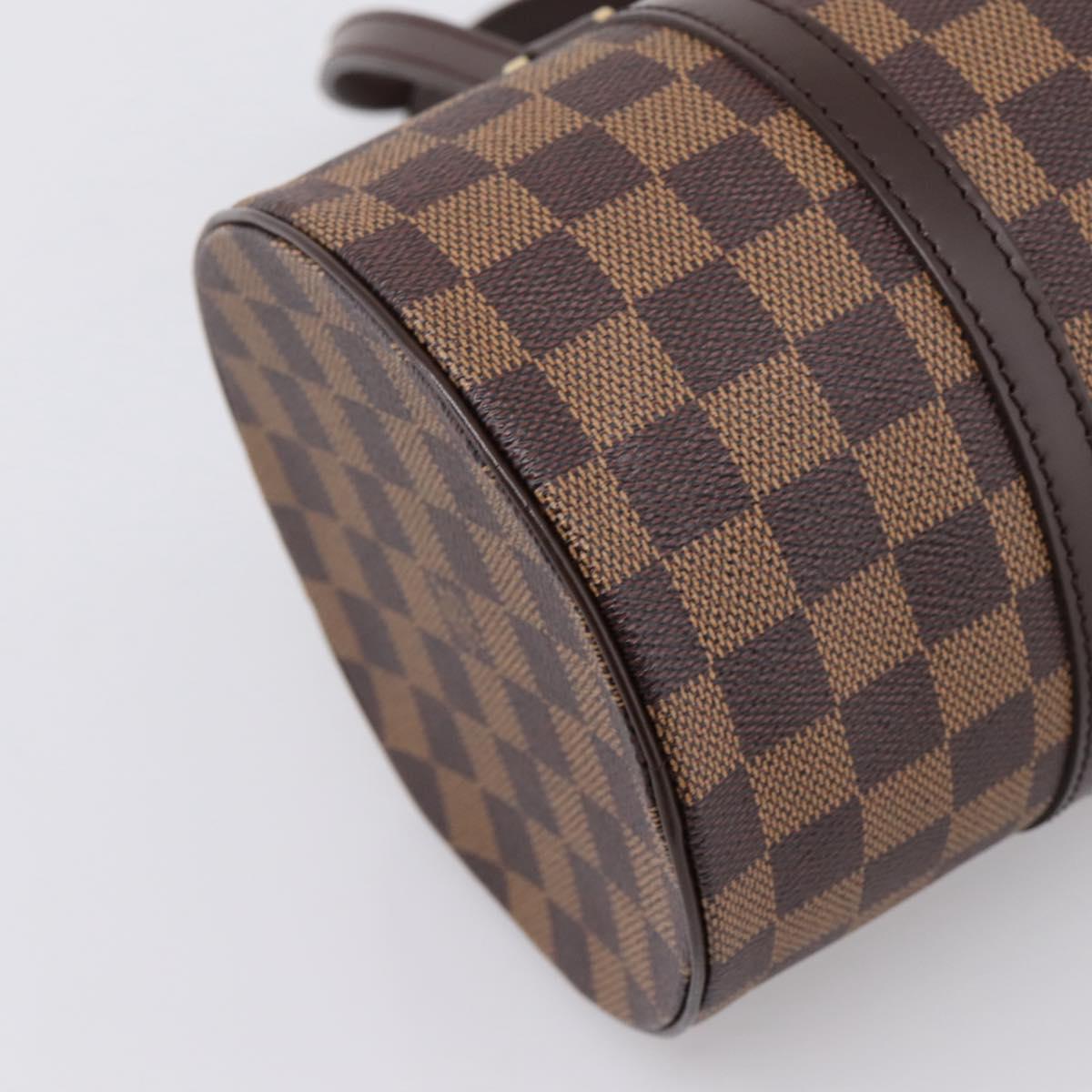 LOUIS VUITTON Damier Ebene Papillon 30 Hand Bag N51303 LV Auth BA14868V