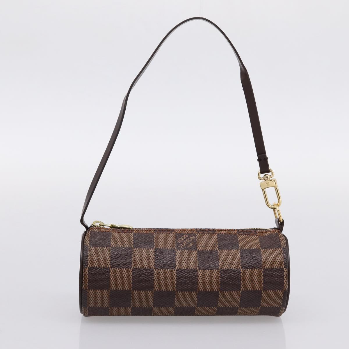 LOUIS VUITTON Damier Ebene Papillon 30 Hand Bag N51303 LV Auth BA14868V