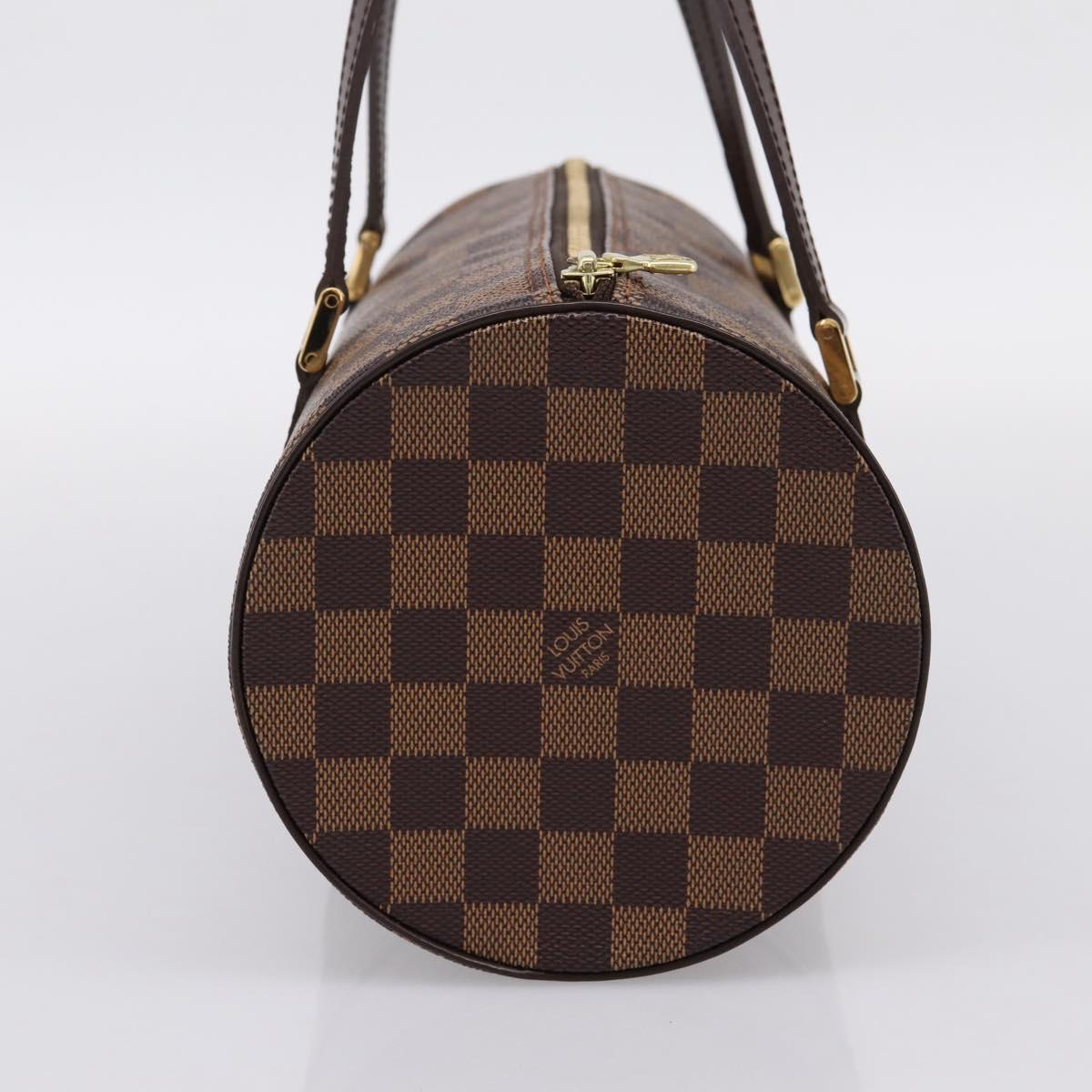LOUIS VUITTON Damier Ebene Papillon 30 Hand Bag N51303 LV Auth BA14868V