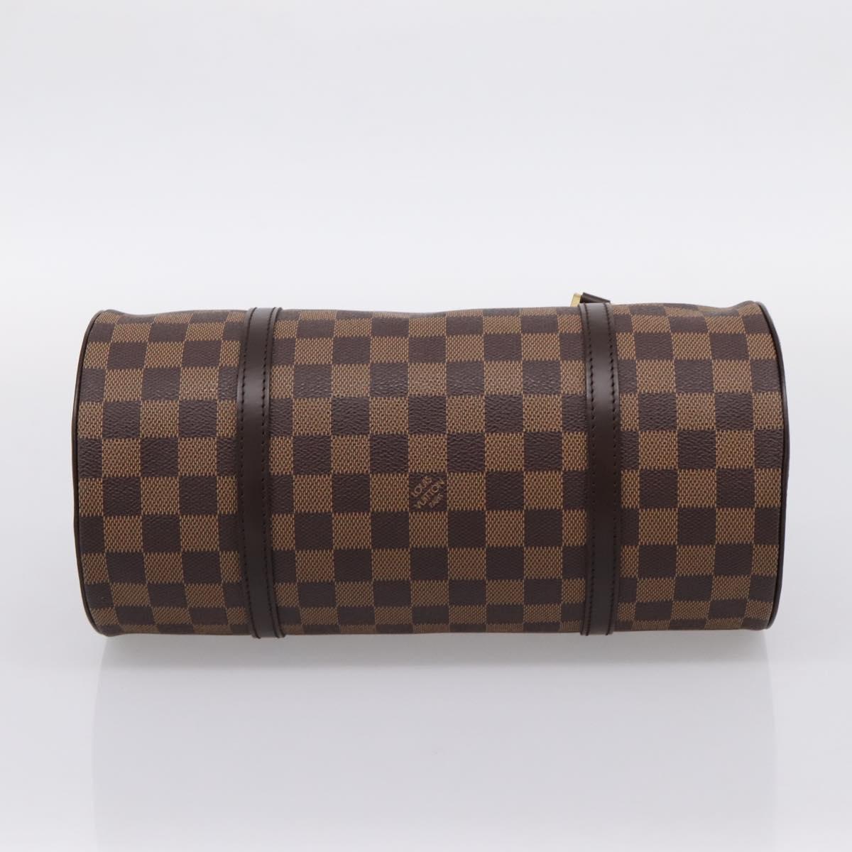 LOUIS VUITTON Damier Ebene Papillon 30 Hand Bag N51303 LV Auth BA14868V