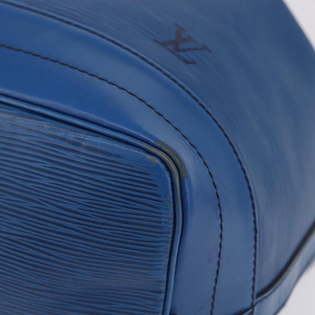 LOUIS VUITTON Epi Noe Shoulder Bag Blue M44005 LV Auth BA14874A