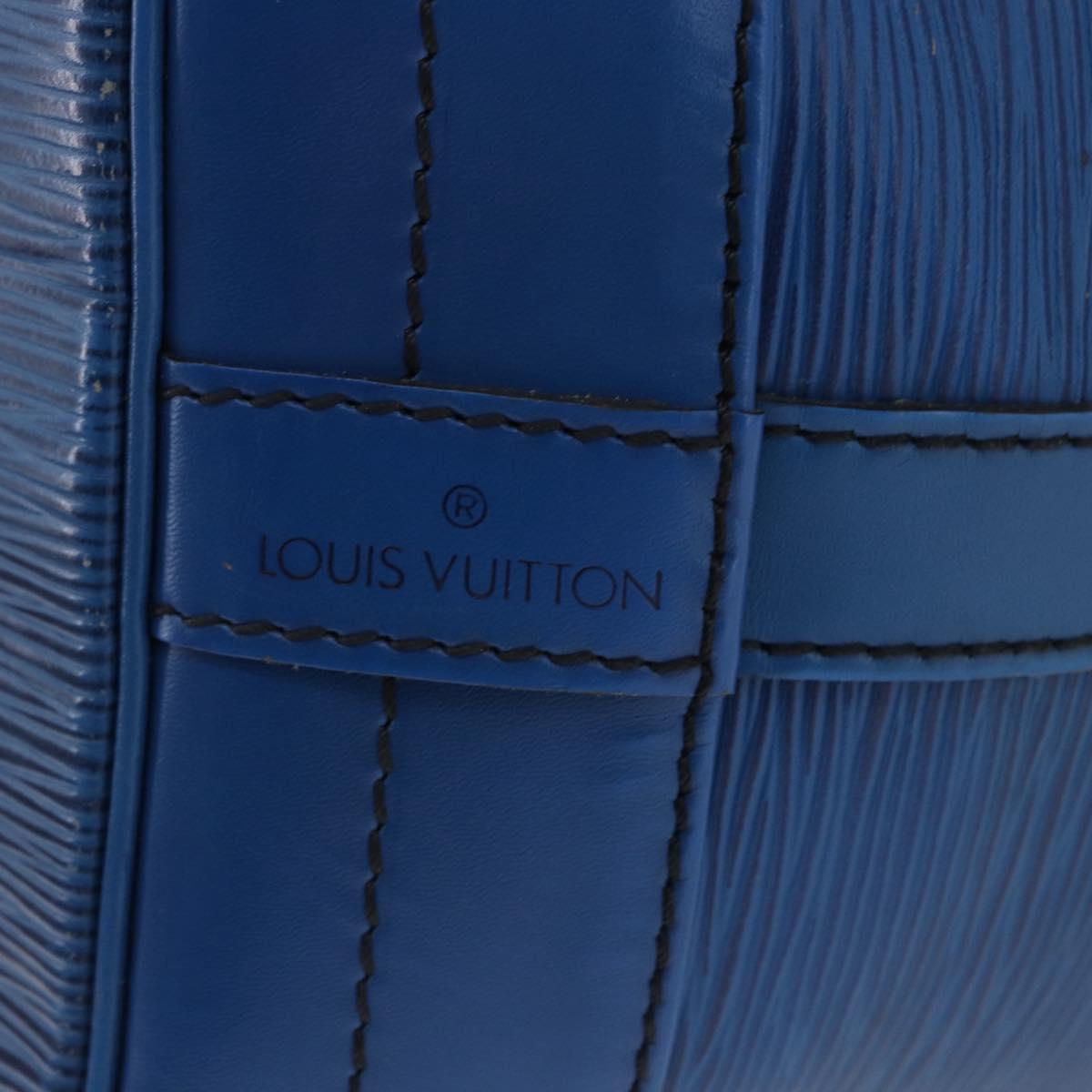 LOUIS VUITTON Epi Noe Shoulder Bag Blue M44005 LV Auth BA14874A