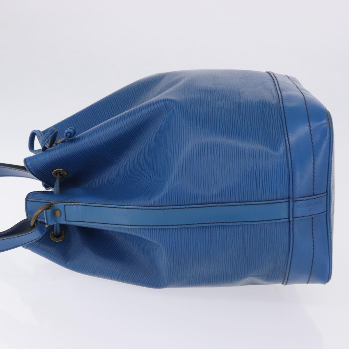 LOUIS VUITTON Epi Noe Shoulder Bag Blue M44005 LV Auth BA14874A