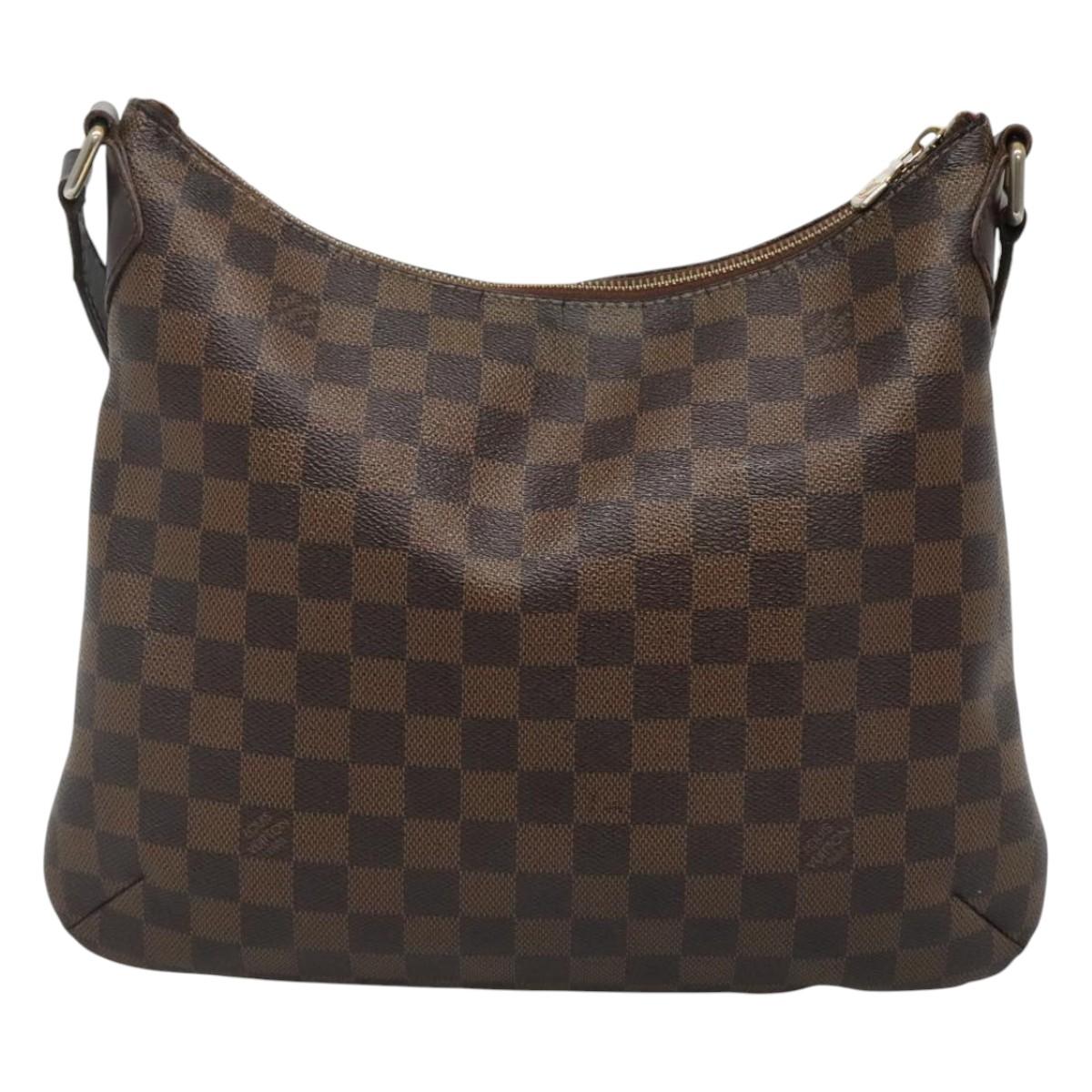 LOUIS VUITTON Damier Ebene Bloomsbury PM Shoulder Bag N42251 LV Auth BA1488