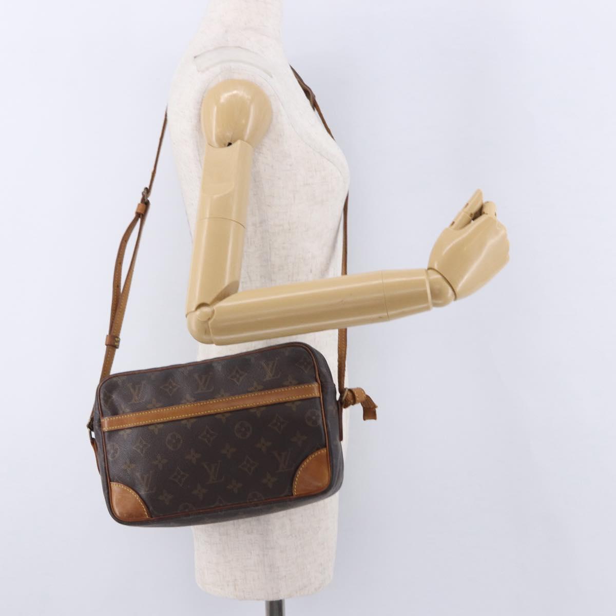 LOUIS VUITTON Monogram Trocadero 27 Shoulder Bag M51274 LV Auth BA14900