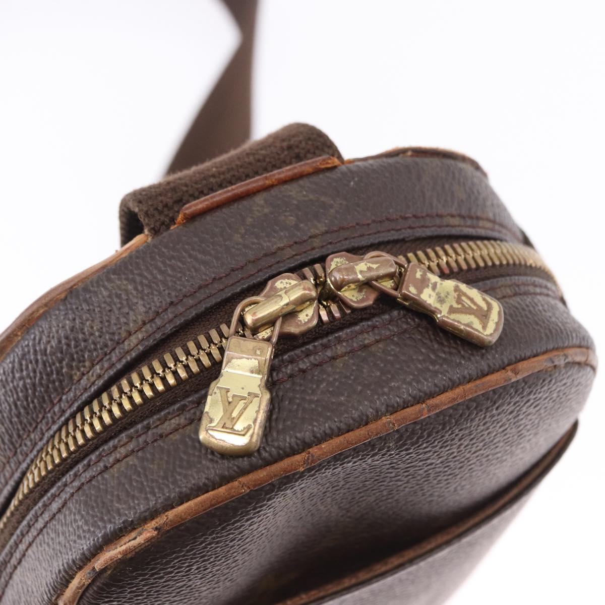 LOUIS VUITTON Monogram Pochette Gange Shoulder Bag M51870 LV Auth BA14902