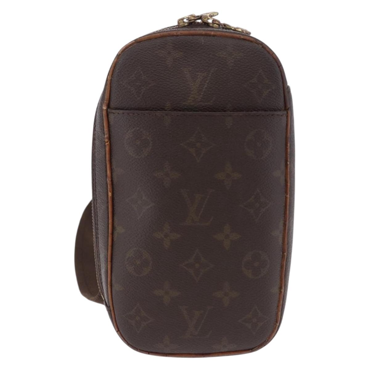 LOUIS VUITTON Monogram Pochette Gange Shoulder Bag M51870 LV Auth BA14902