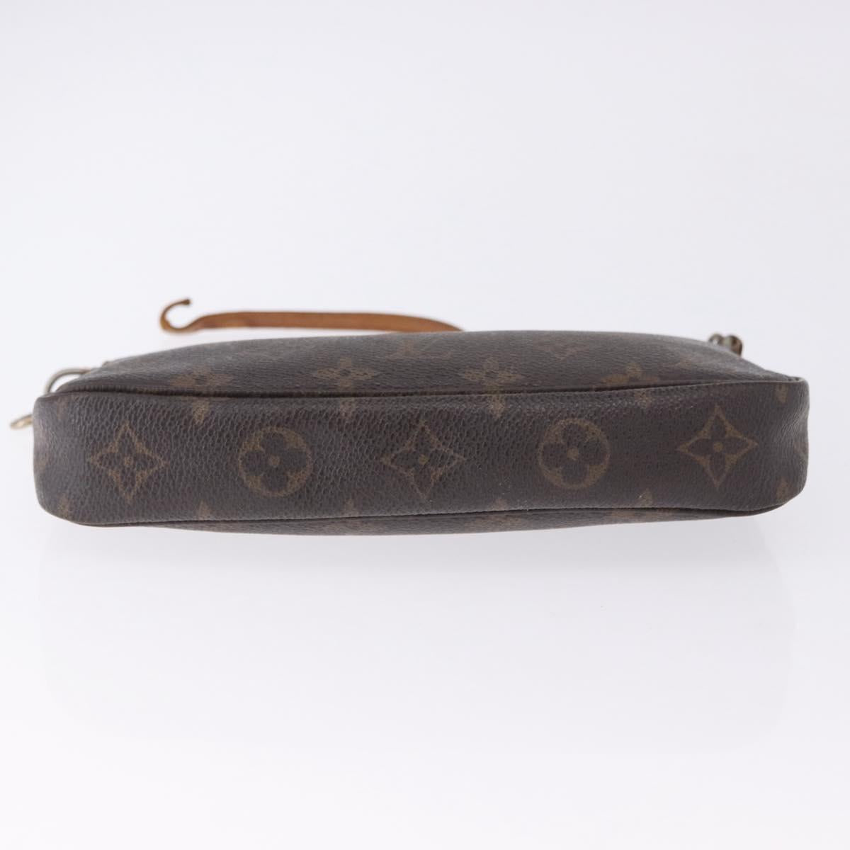 LOUIS VUITTON Monogram Pochette Accessoires Pouch M51980 LV Auth BA14904