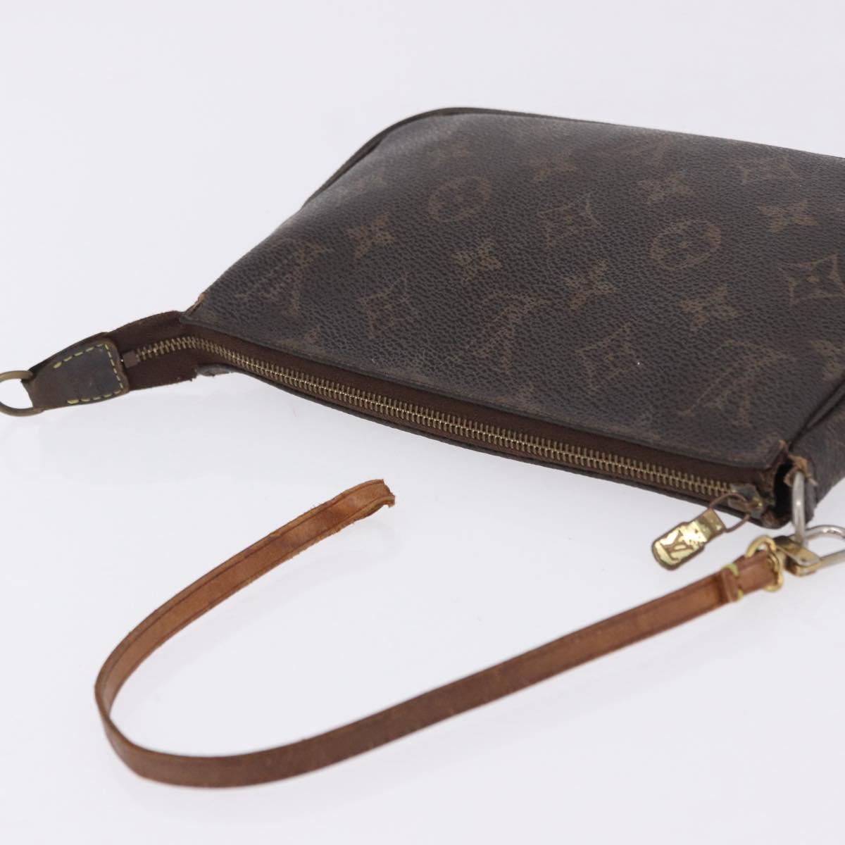 LOUIS VUITTON Monogram Pochette Accessoires Pouch M51980 LV Auth BA14904