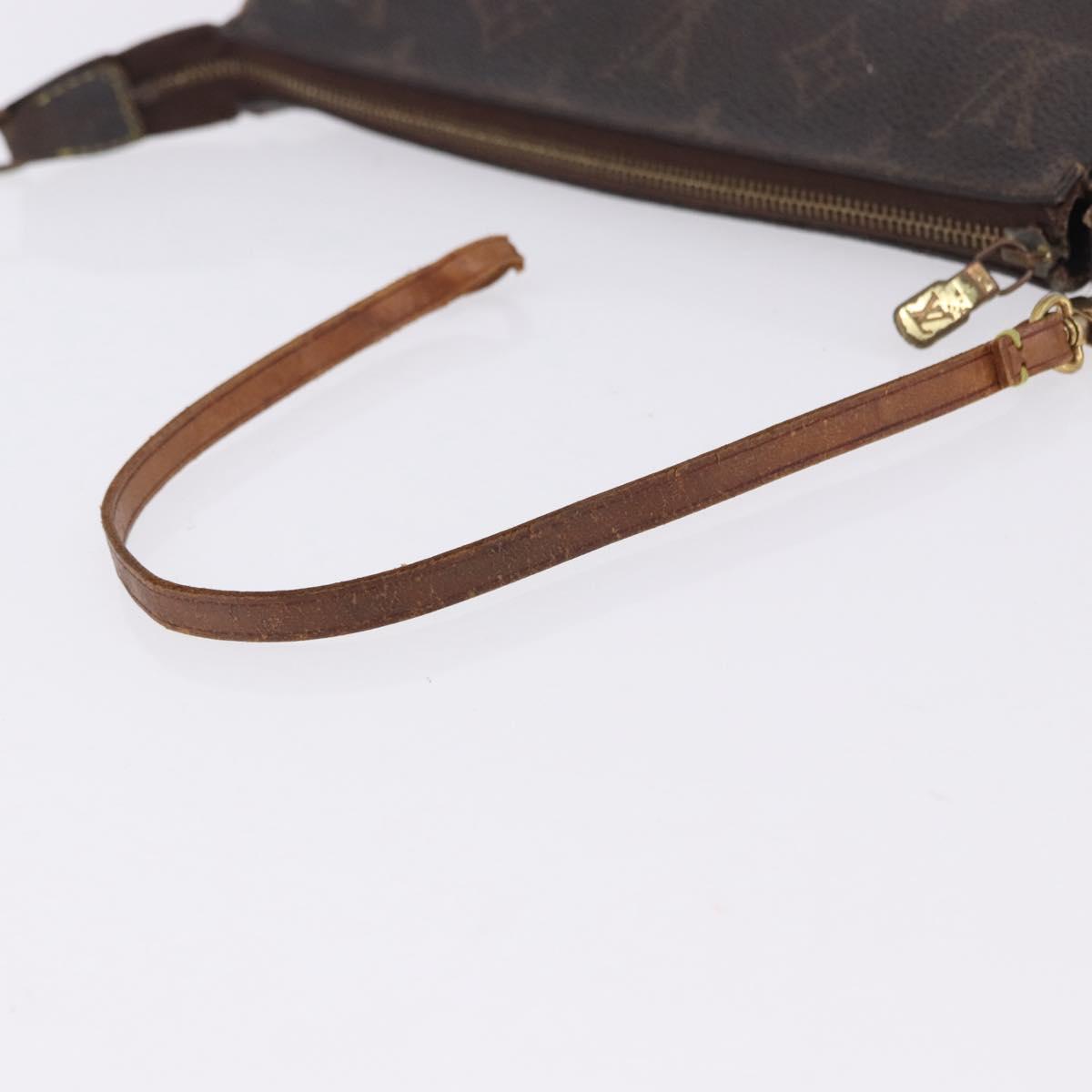 LOUIS VUITTON Monogram Pochette Accessoires Pouch M51980 LV Auth BA14904