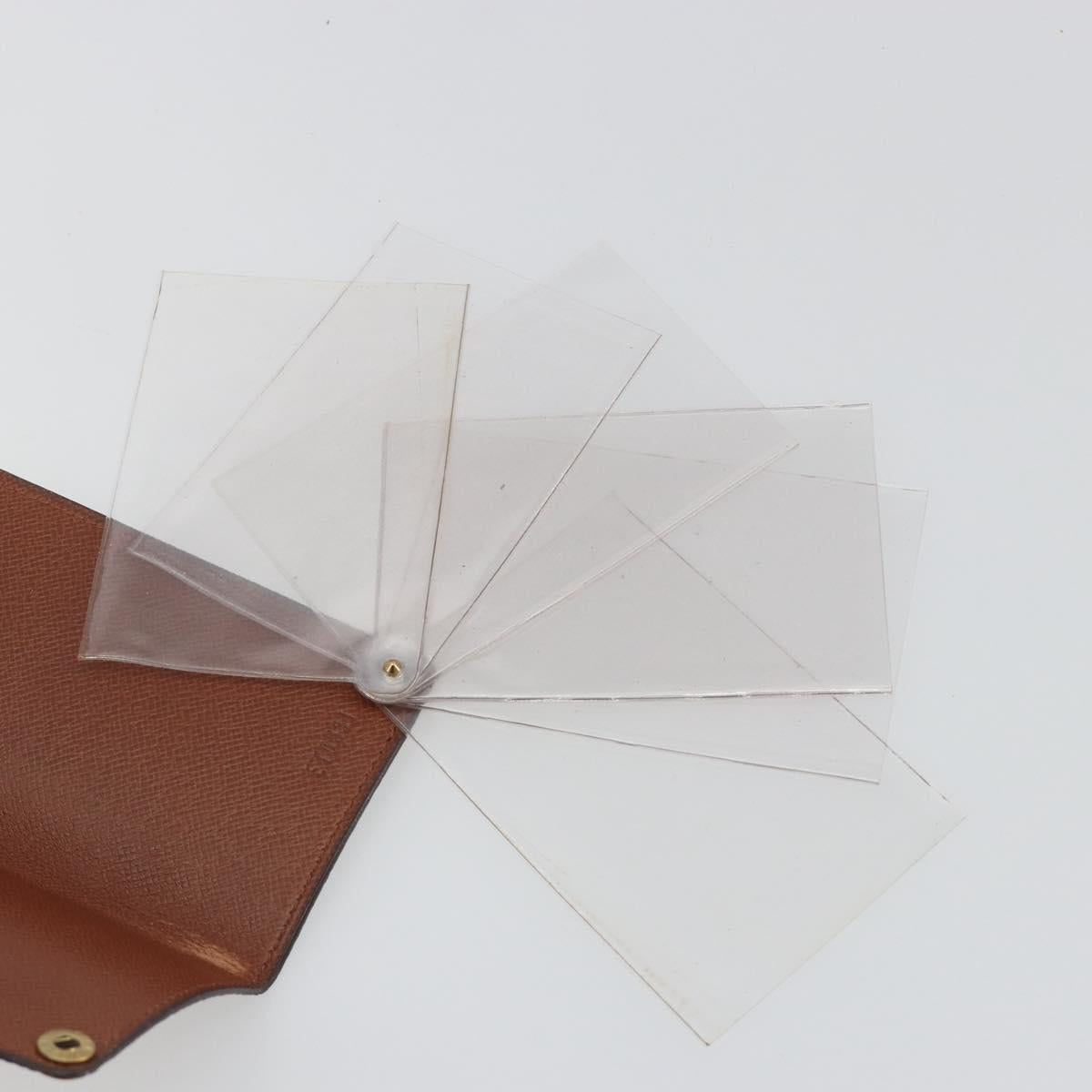 LOUIS VUITTON Monogram Porto Cartes Crdit Pression Card Case M60937 Auth BA14909