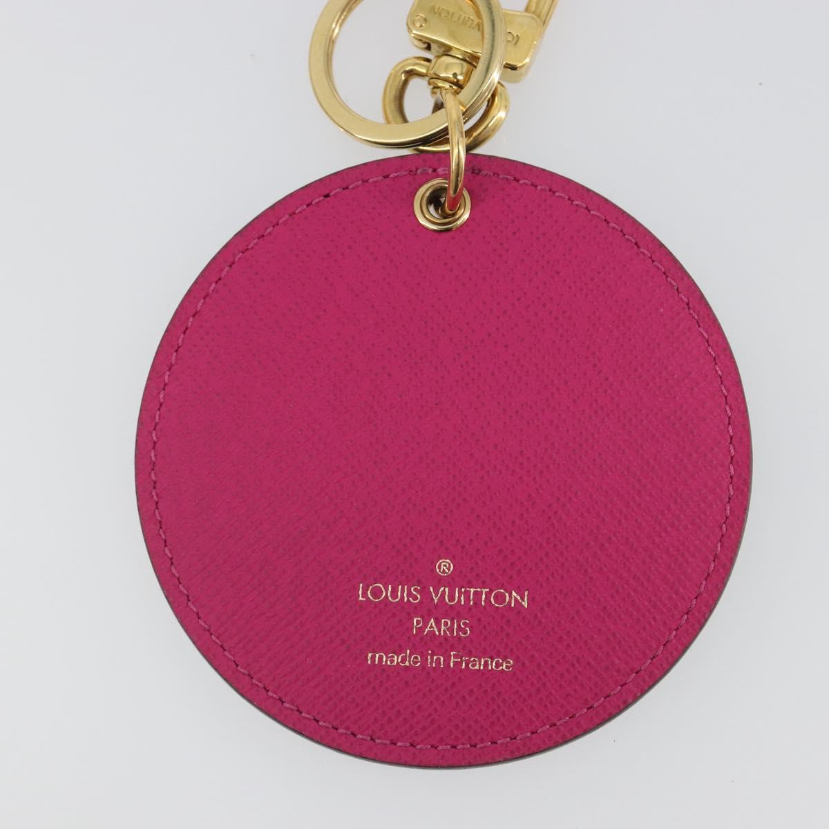 LOUIS VUITTON Monogram Christmas Bear Porte Cles Illustre M63756 Auth BA14911M