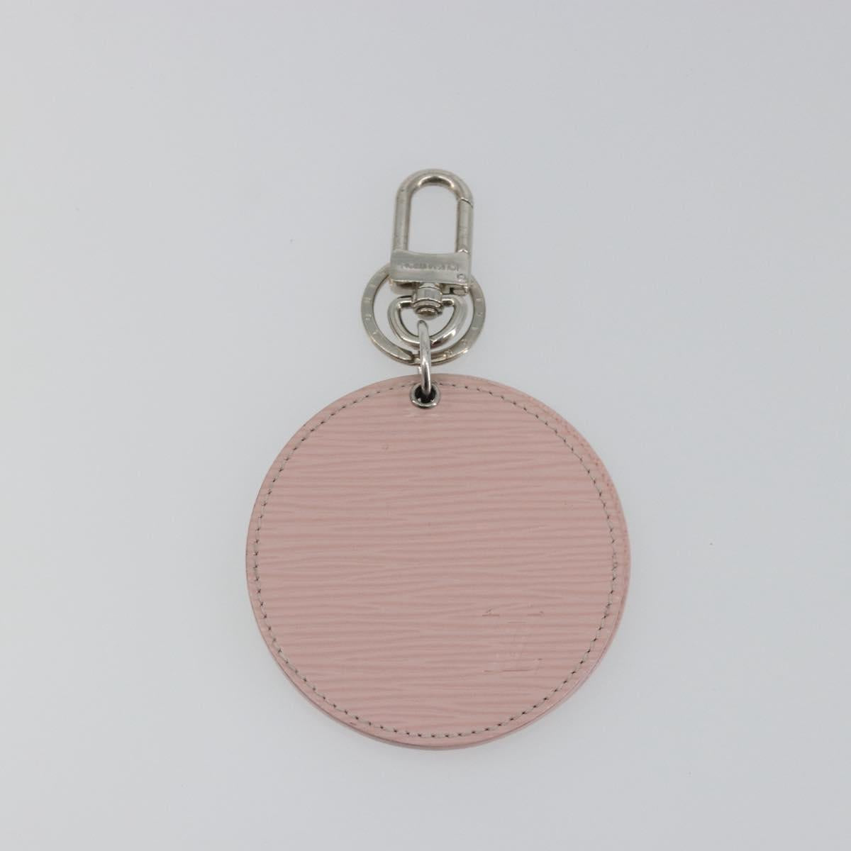 LOUIS VUITTON Epi Mirror Charm Rose Valerine M68004 LV Auth BA14913