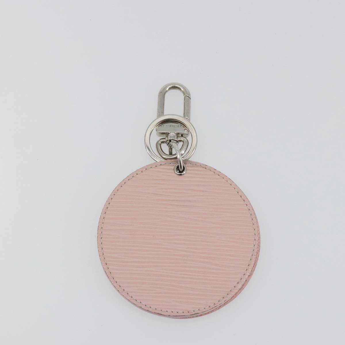 LOUIS VUITTON Epi Mirror Charm Rose Valerine M68004 LV Auth BA14913
