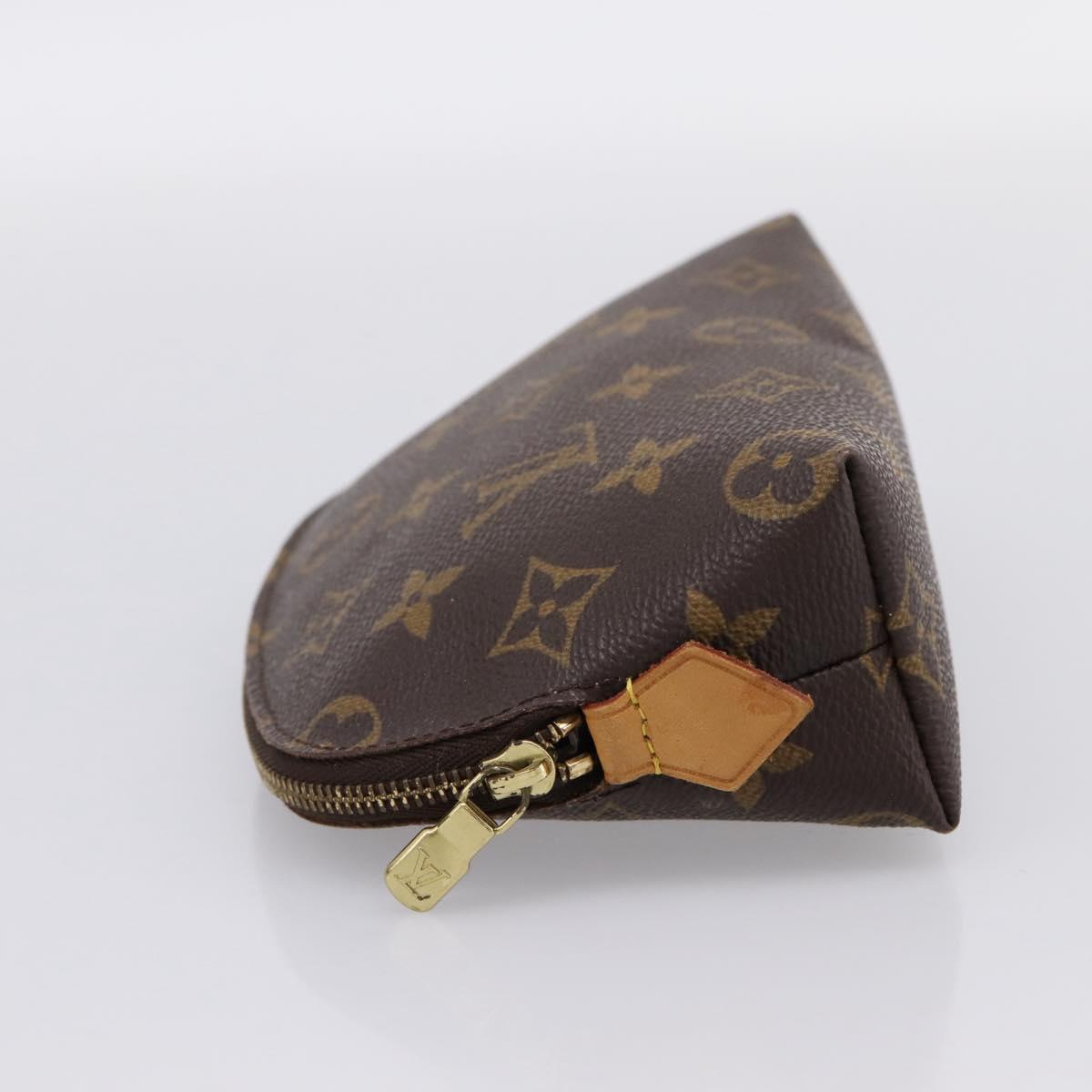 LOUIS VUITTON Monogram Pochette Cosmetic PM Pouch M47515 LV Auth BA14915