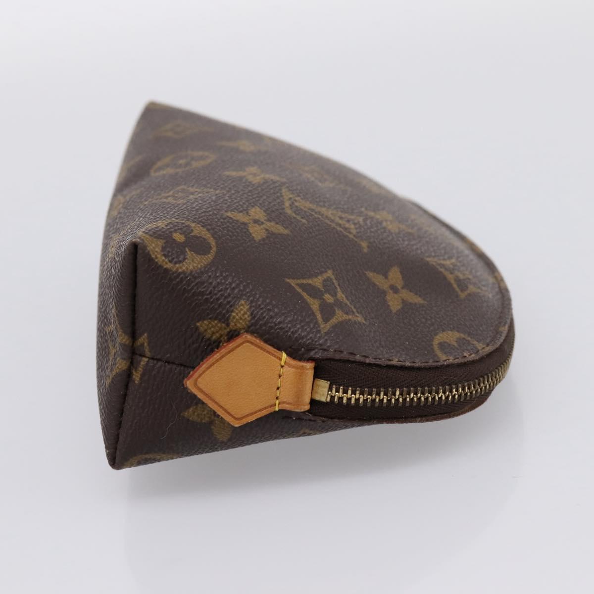 LOUIS VUITTON Monogram Pochette Cosmetic PM Pouch M47515 LV Auth BA14915