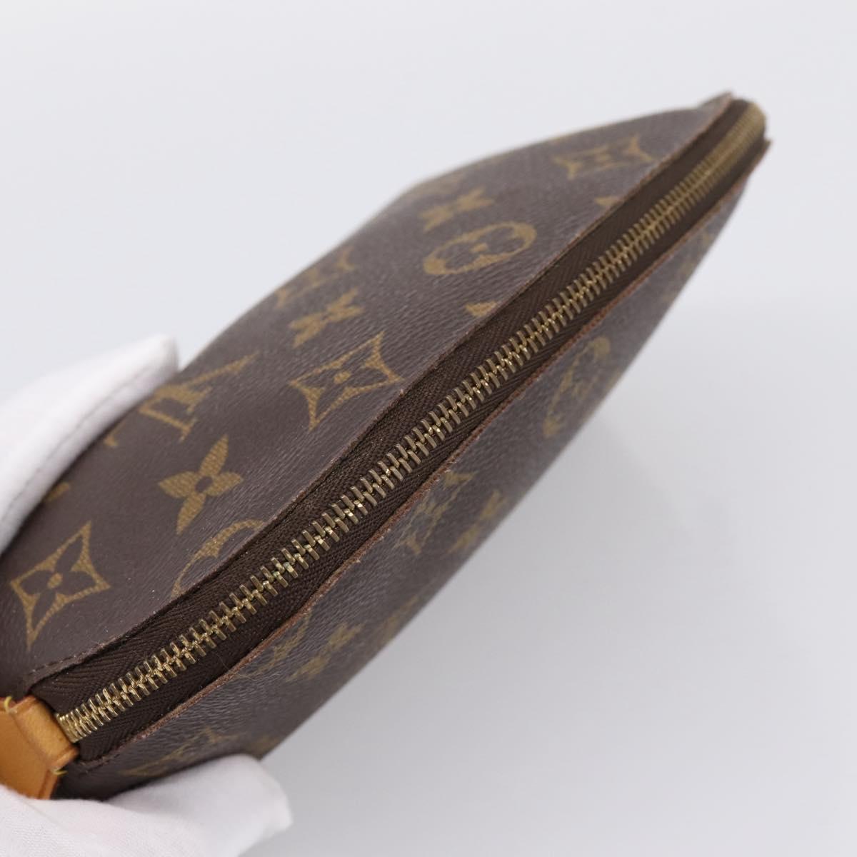 LOUIS VUITTON Monogram Pochette Cosmetic PM Pouch M47515 LV Auth BA14915