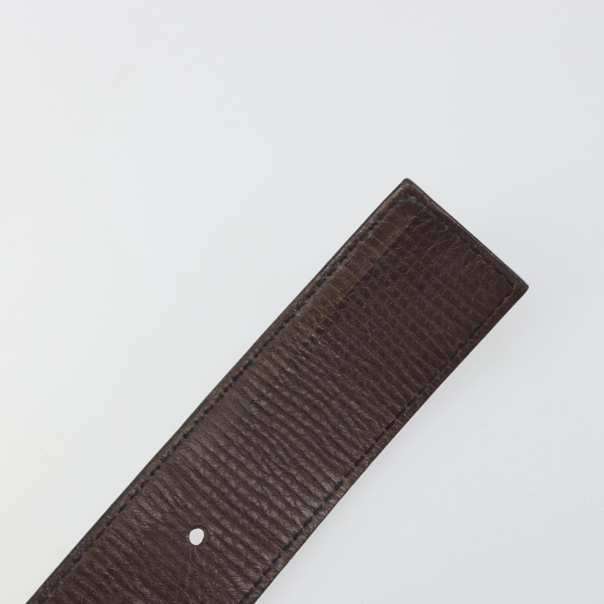 LOUIS VUITTON Utah Ceinture LV Initials Belt ""80/32"" M6902U Auth BA14918