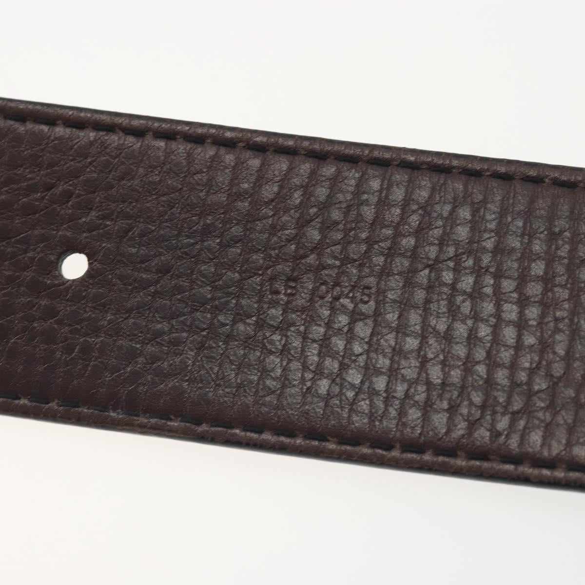LOUIS VUITTON Utah Ceinture LV Initials Belt ""80/32"" M6902U Auth BA14918