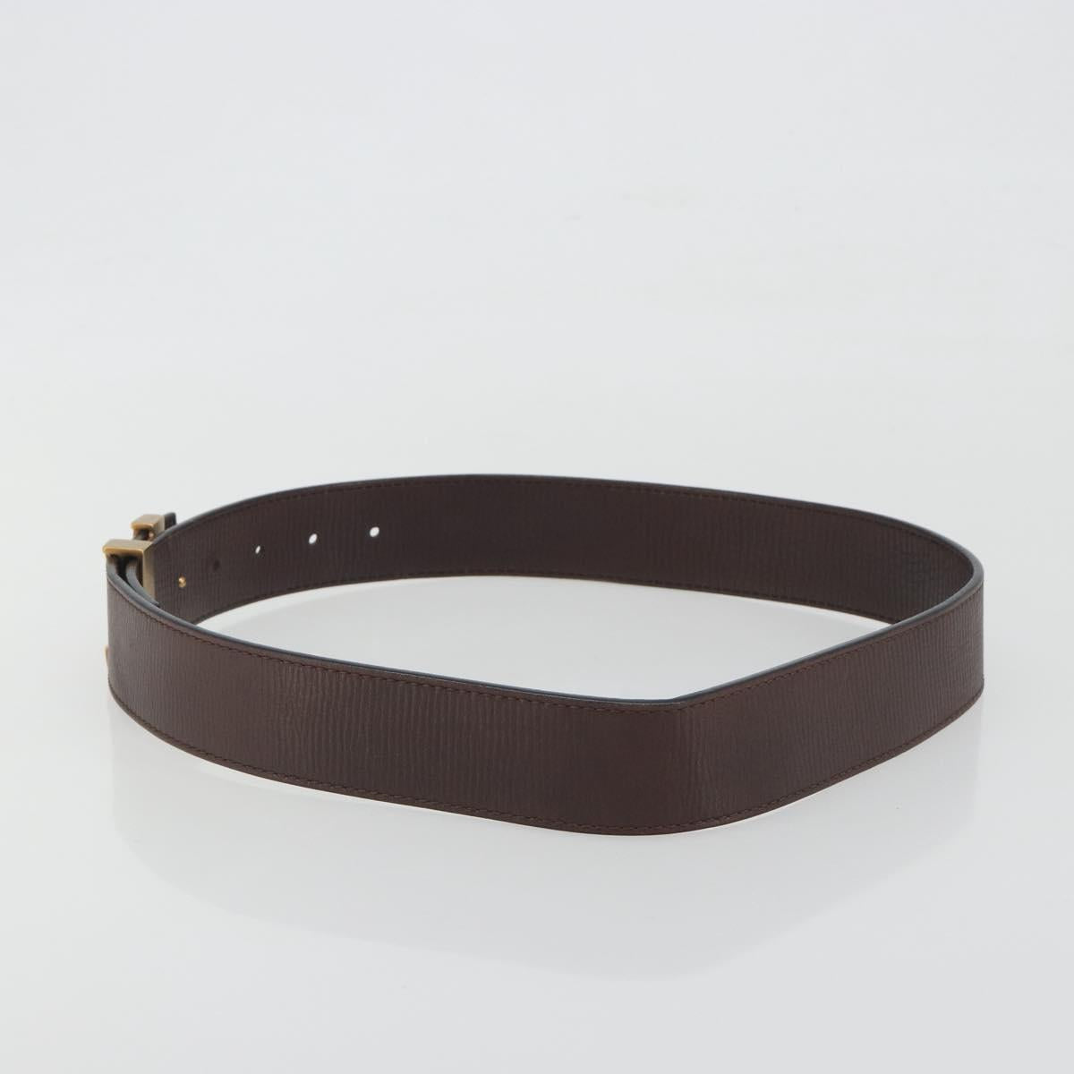 LOUIS VUITTON Utah Ceinture LV Initials Belt ""80/32"" M6902U Auth BA14918