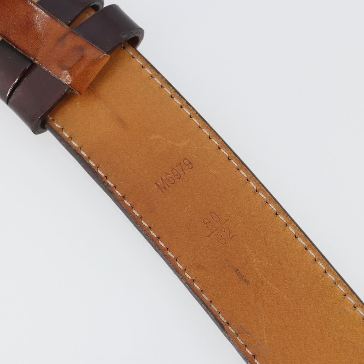 LOUIS VUITTON Monogram Vernis Ceinture Belt Amarante LV Auth BA14919