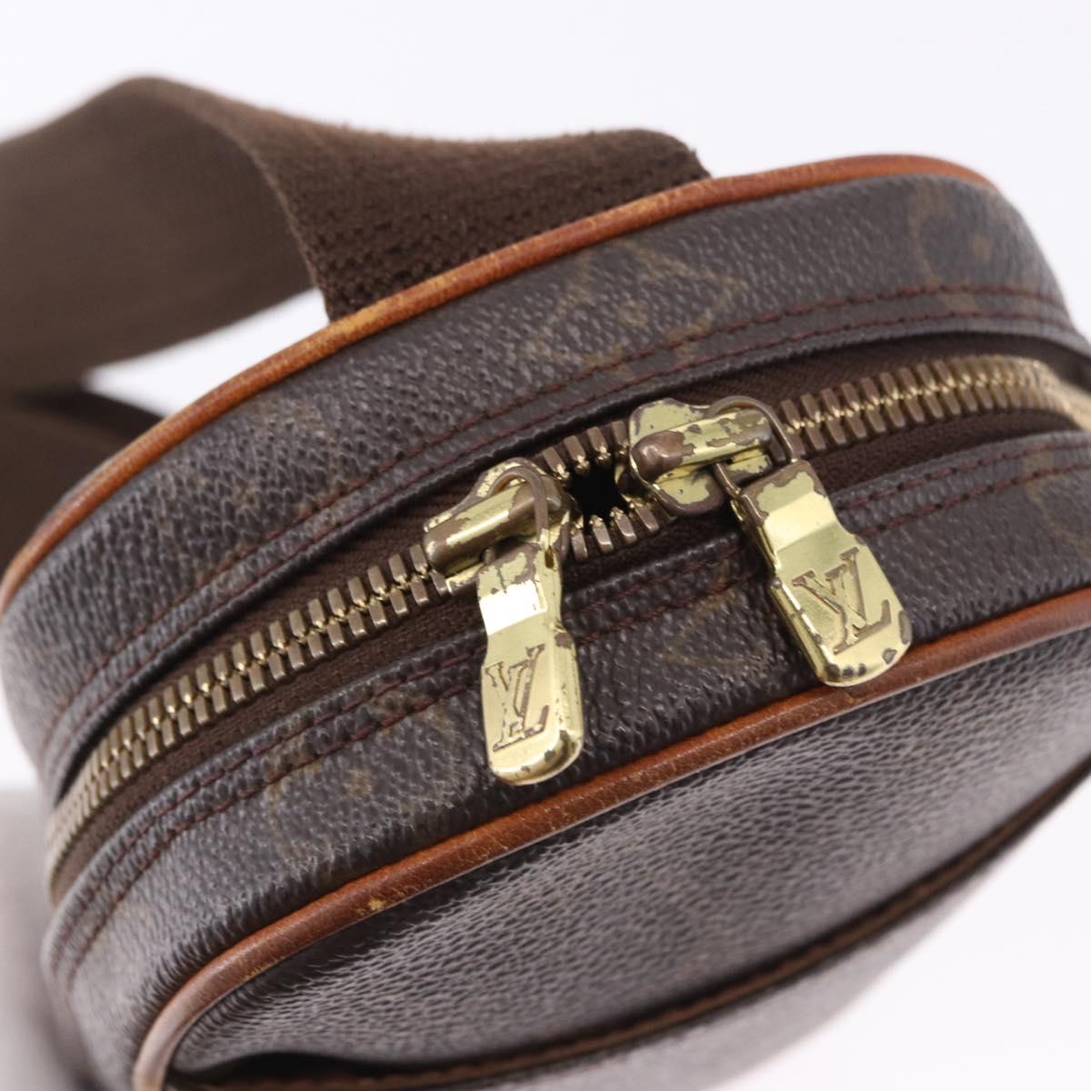 LOUIS VUITTON Monogram Pochette Gange Shoulder Bag M51870 LV Auth BA14920