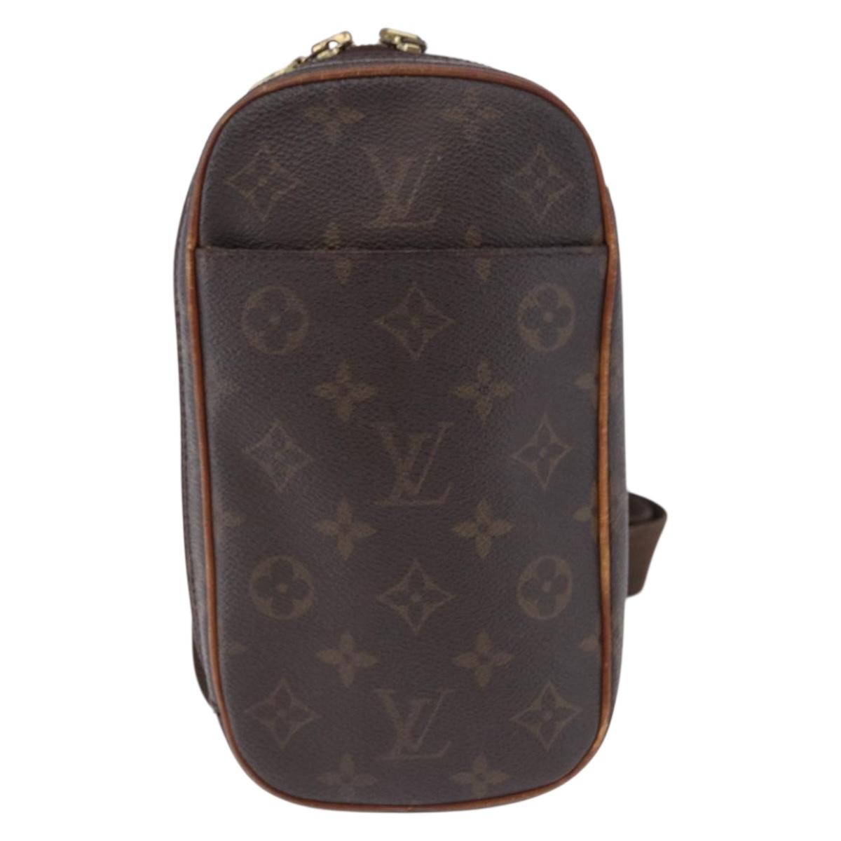 LOUIS VUITTON Monogram Pochette Gange Shoulder Bag M51870 LV Auth BA14920