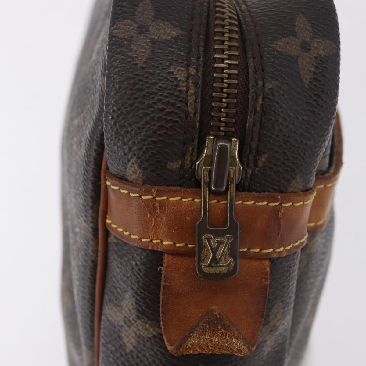 LOUIS VUITTON Monogram Compiegne 28 Clutch Bag M51845 LV Auth BA14929