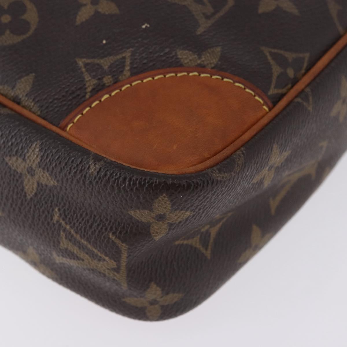 LOUIS VUITTON Monogram Compiegne 28 Clutch Bag M51845 LV Auth BA14929