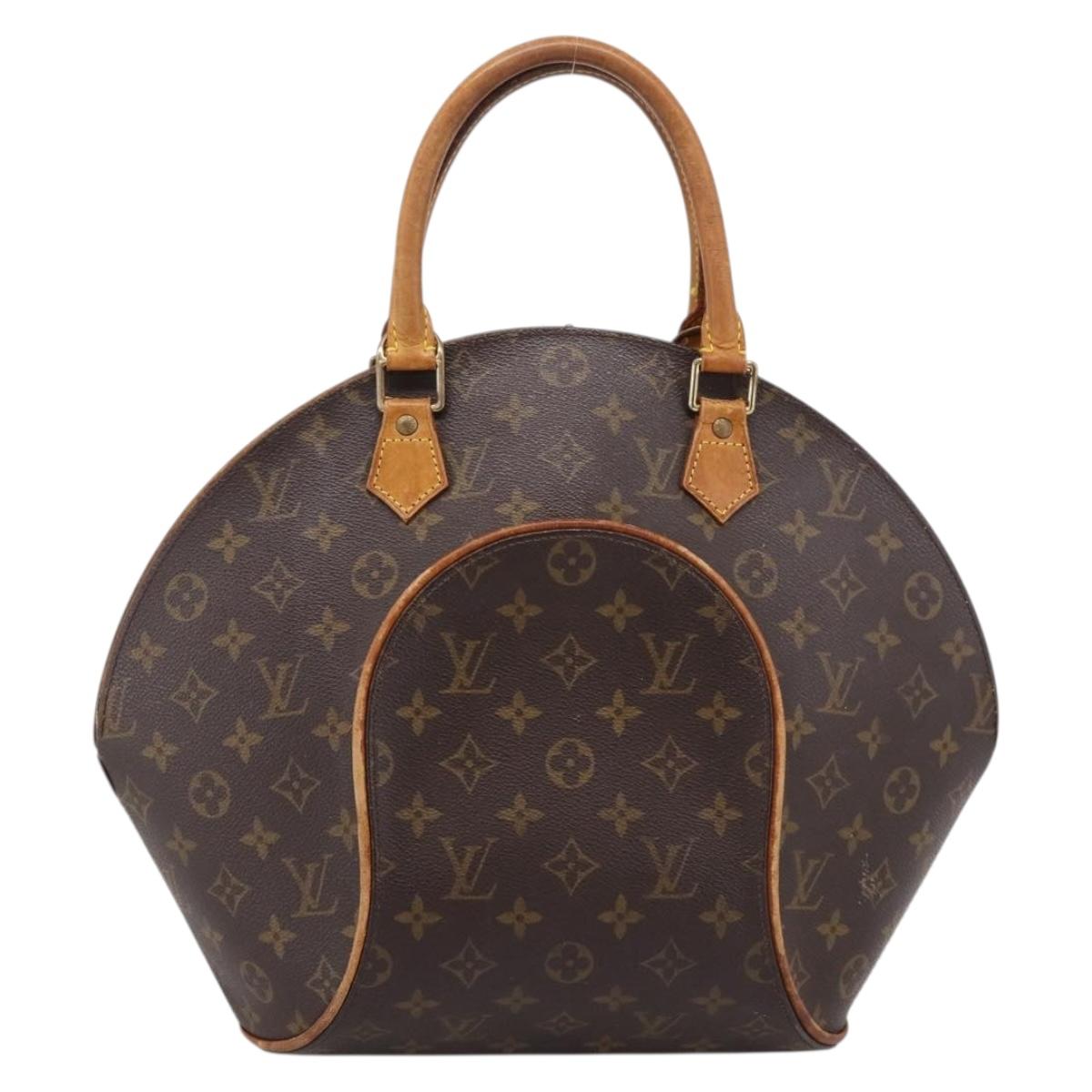 LOUIS VUITTON Monogram Ellipse MM Hand Bag M51126 LV Auth BA14930