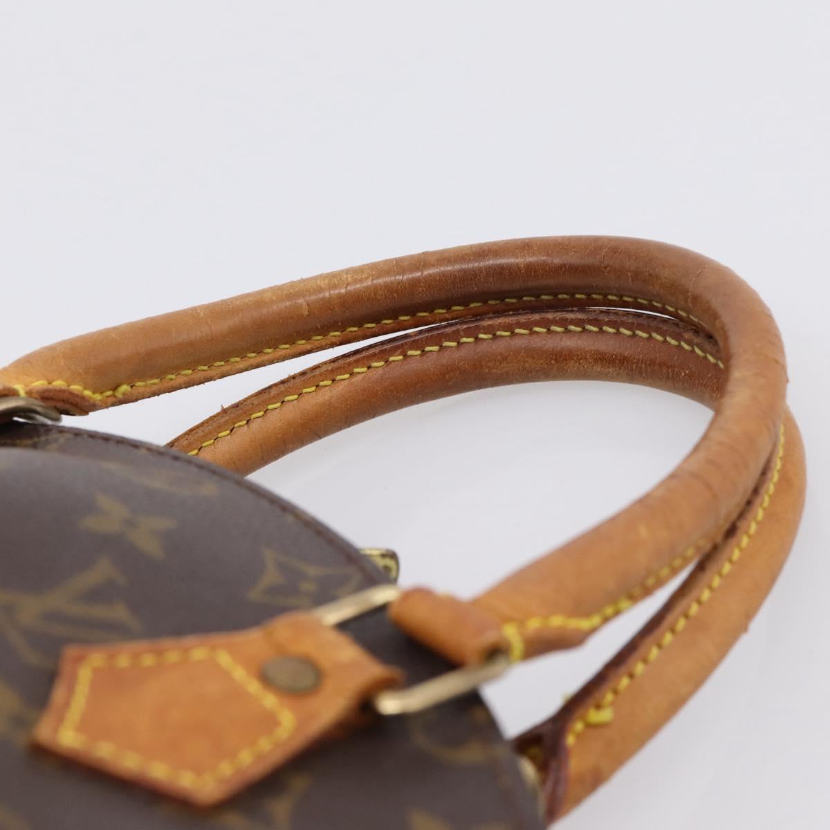LOUIS VUITTON Monogram Ellipse MM Hand Bag M51126 LV Auth BA14930