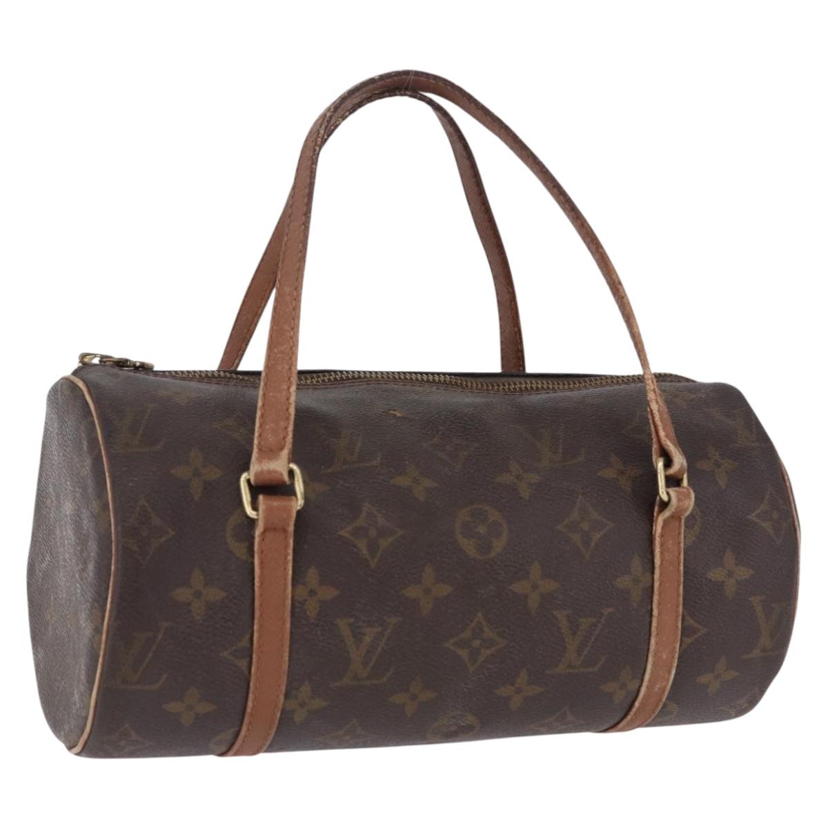 LOUIS VUITTON Monogram Papillon 26 Hand Bag M51366 LV Auth BA14940