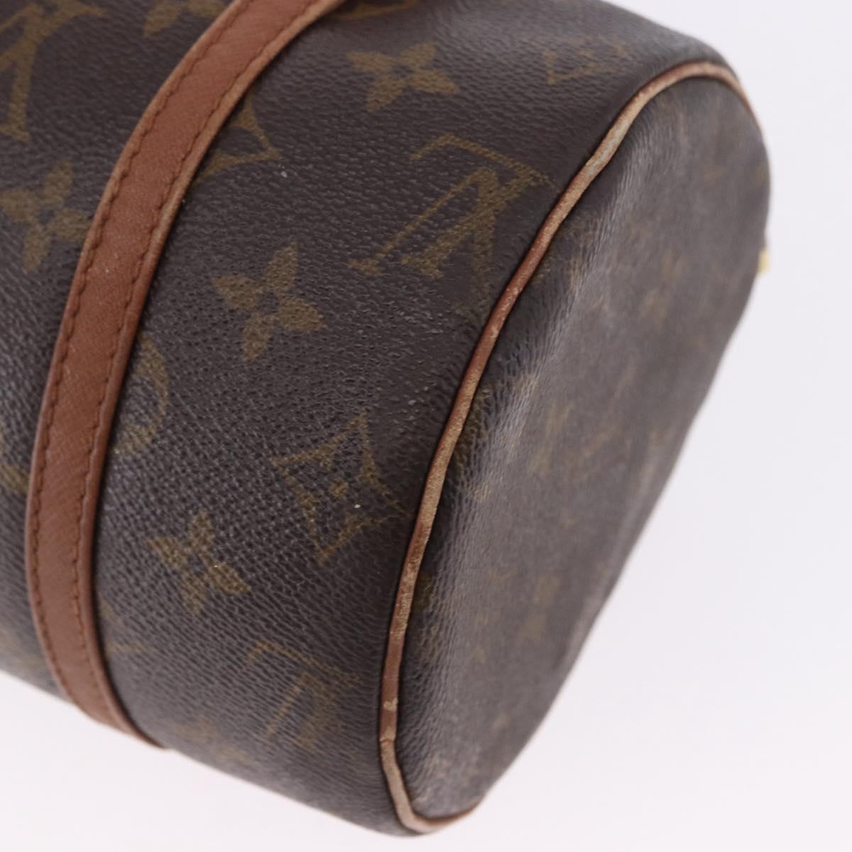 LOUIS VUITTON Monogram Papillon 26 Hand Bag M51366 LV Auth BA14940
